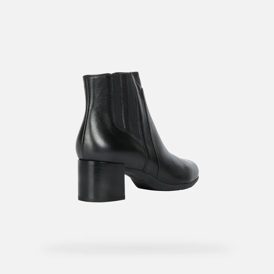 Geox New Annya Mid Dames - Zwart - Maat 36.5