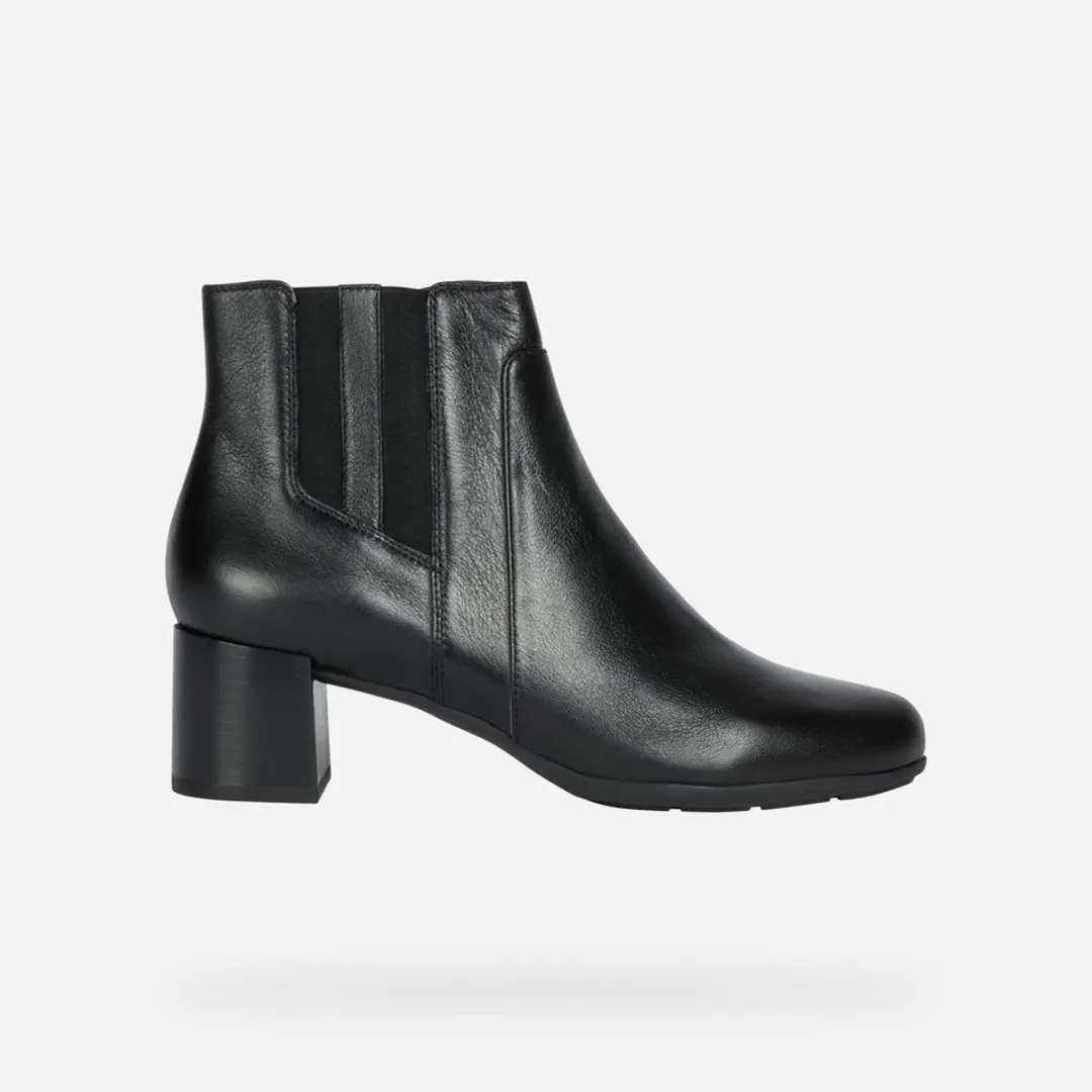 Geox New Annya Mid Dames - Zwart - Maat 36.5