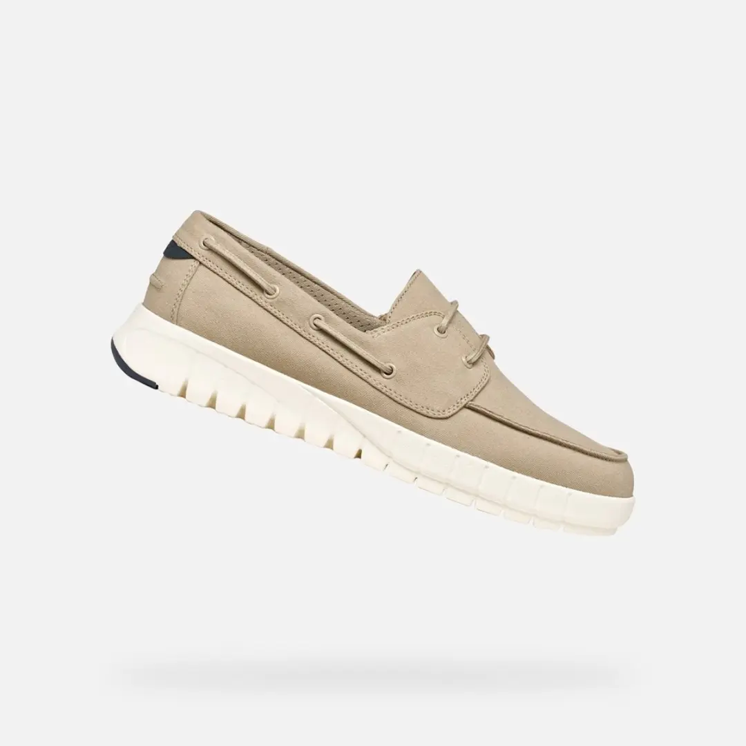 GEOX FLEXTRIDE HEREN Loafers - BEIGE - Maat 43