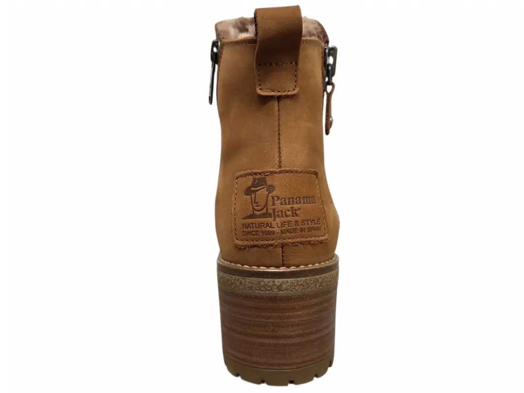 Panama Jack Pauline B20 Enkellaarzen Warm Cognac - 39 - afbeelding 3 van 6