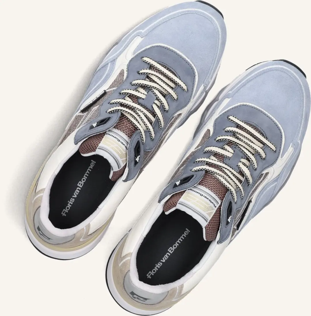 Floris van Bommel DE ZAGER 03.02 Lage Sneakers - Blauw - Maat 41 1/3 - afbeelding 5 van 6