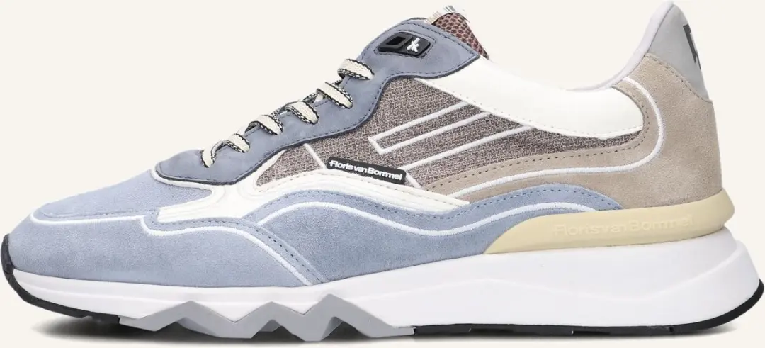Floris van Bommel DE ZAGER 03.02 Lage Sneakers - Blauw - Maat 41 1/3 - afbeelding 4 van 6