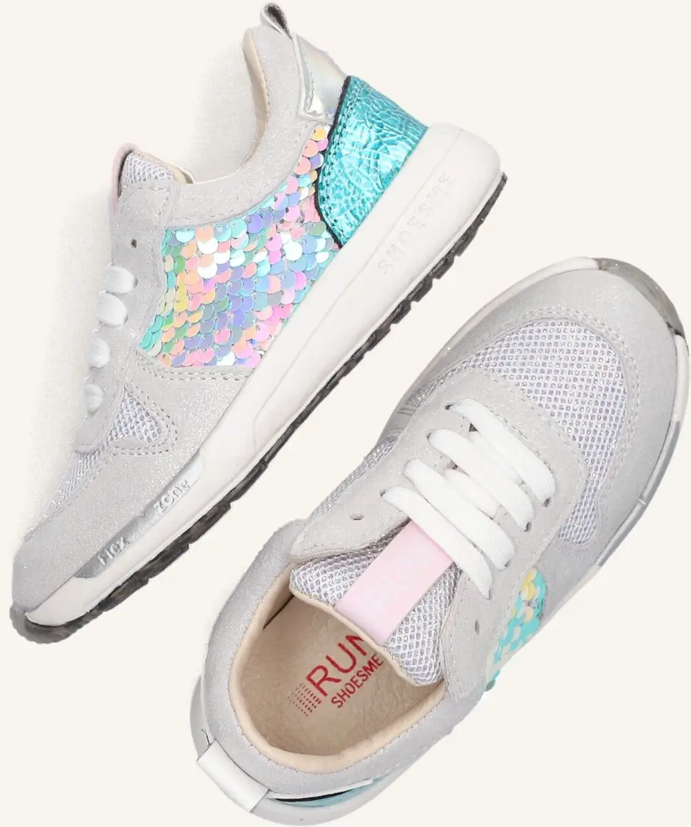 Shoesme Rf24s042 Sneakers - Meisjes - Grijs - Maat 22 - afbeelding 4 van 6