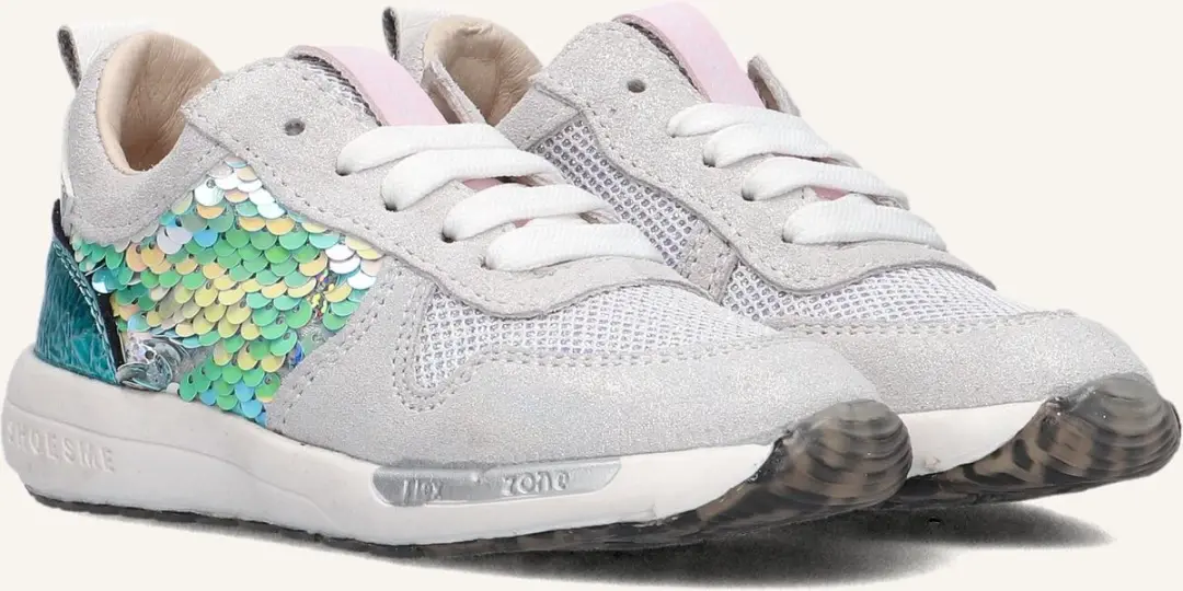 Shoesme Rf24s042 Sneakers - Meisjes - Grijs - Maat 22 - afbeelding 2 van 6