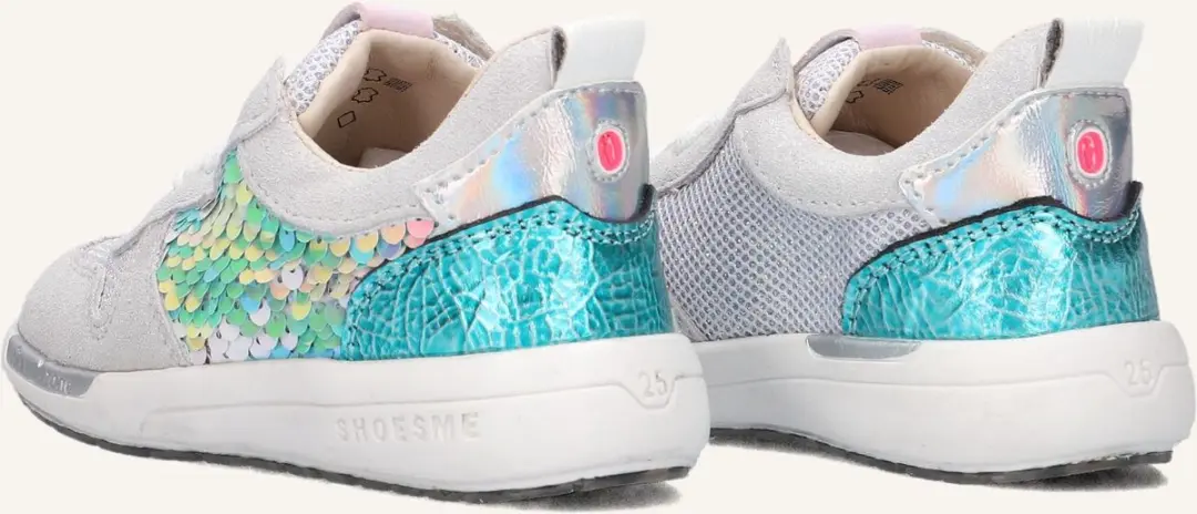 Shoesme Rf24s042 Sneakers - Meisjes - Grijs - Maat 22 - afbeelding 5 van 6