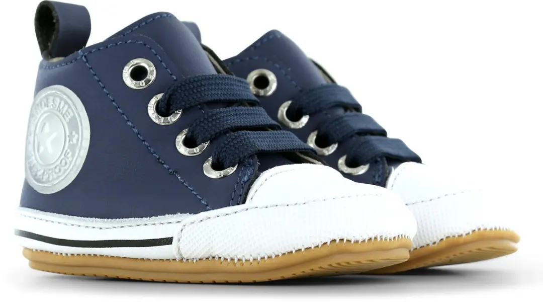 Shoesme Donkerblauw Veterschoenen Kinderen - Maat 21 - afbeelding 3 van 6