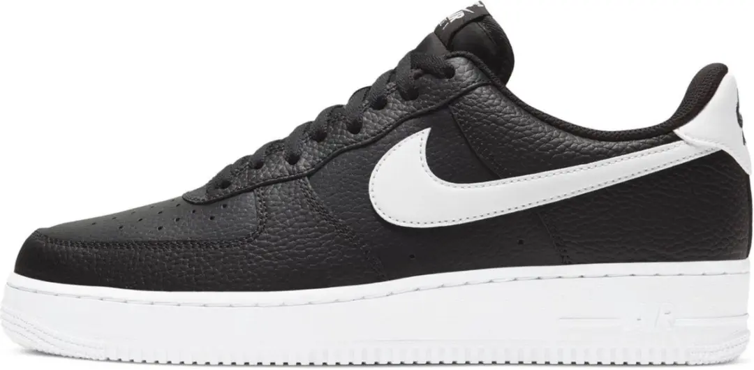 Nike Air Force 1 '07 AN21 Heren Sportschoenen - Zwart - afbeelding 4 van 6