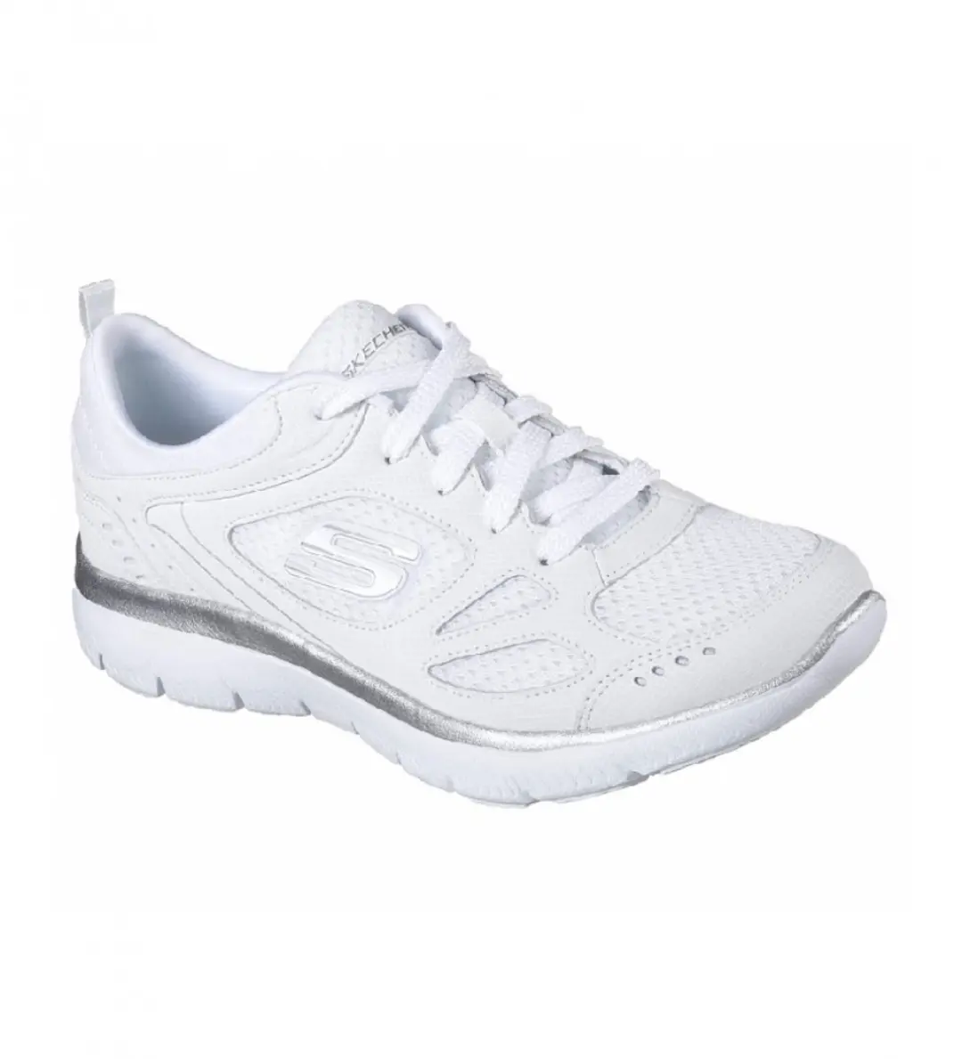 Skechers Summits Suited Sneakers Wit - 42 - afbeelding 4 van 6