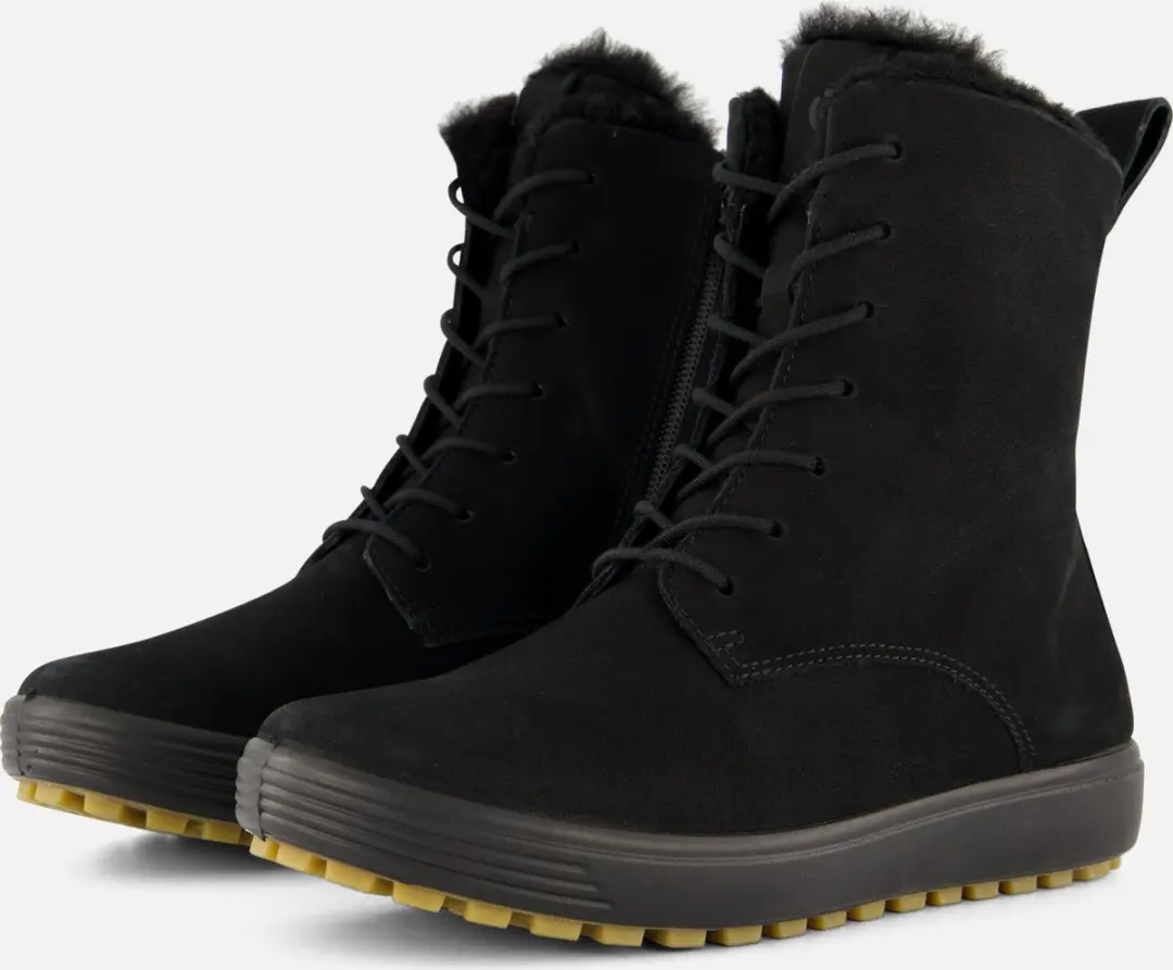 Ecco Soft 7 Tred W veterboots zwart
