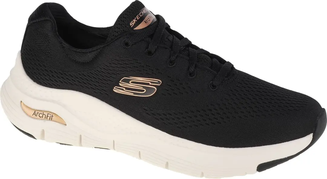 Skechers Arch Fit-Big Appeal 149057-BKRG, Vrouwen, Zwart, Sneakers, maat: 39,5