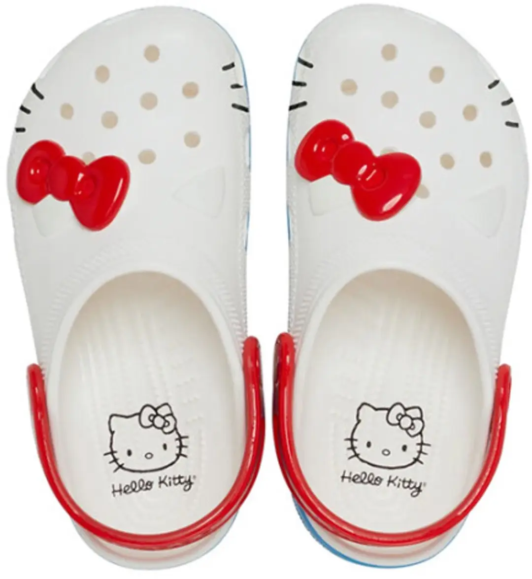 Crocs Classic Clog Hello Kitty I Am - Maat 33/34 - Blauw/Rood