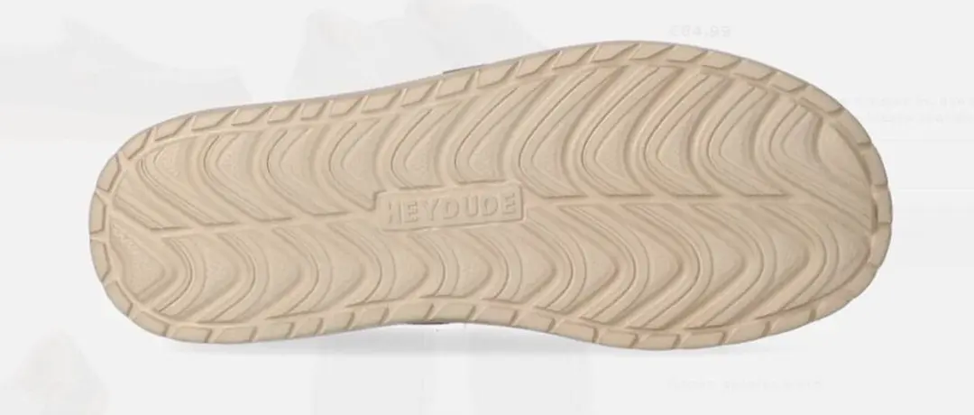 HEYDUDE Mikka Braided Instappers - Groen - Maat 43 - afbeelding 2 van 6