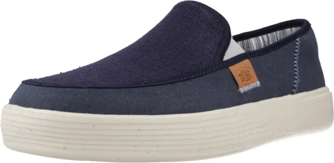 HEYDUDE Sunapee Instappers - Blauw - Maat 45 - afbeelding 4 van 6