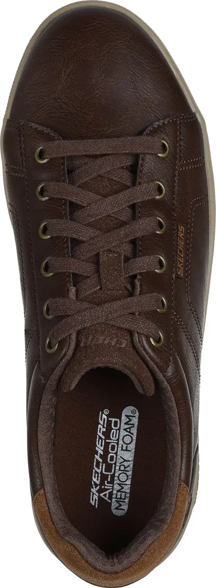 Skechers Cavell Hensley Heren Schoenen - Donkerbruin 40 - afbeelding 4 van 6