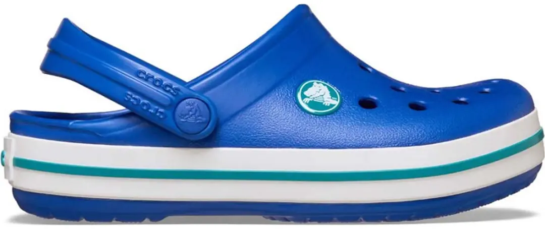 Crocs Crocband Clogs Toddler Blue Bolt/Turbo Teal