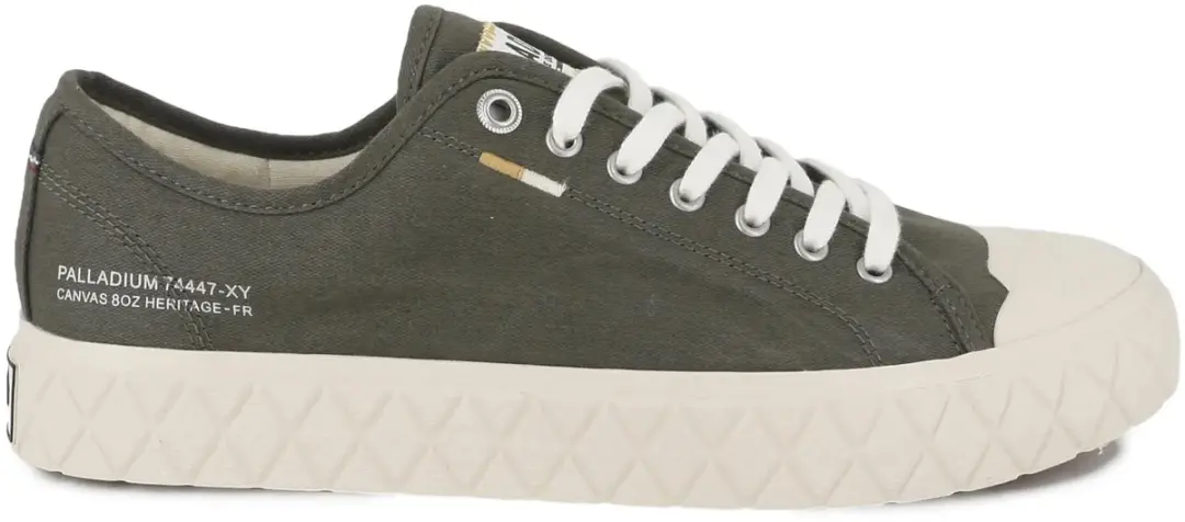 Palladium Palla Ace Washed M Instappers - Groen 40 - afbeelding 6 van 6
