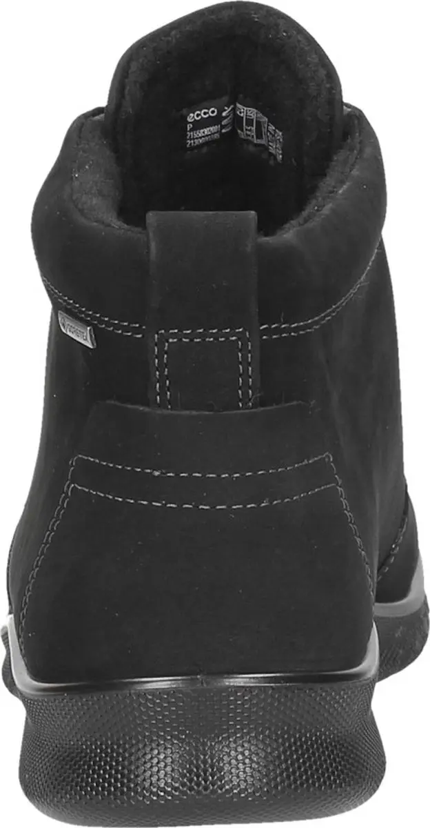 ECCO Babett Dames Veterschoenen - Zwart - Maat 39 - afbeelding 4 van 6
