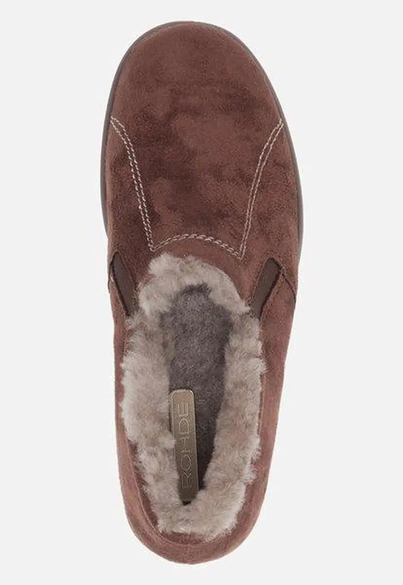 Rohde Farun Pantoffels - Maat 38 - Bruin - afbeelding 5 van 6
