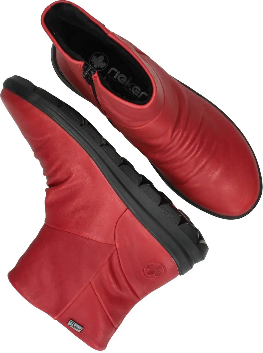 Rieker Dames Boots - Rood - Maat 36 - afbeelding 5 van 6