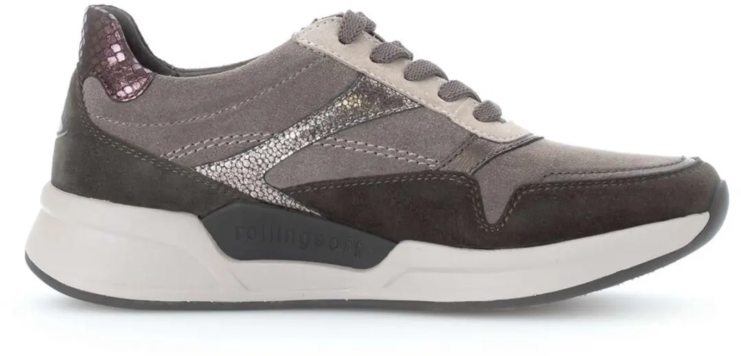 Gabor Rolling Soft Art 76.957 30 Dames Sneakers - Taupe - afbeelding 3 van 6