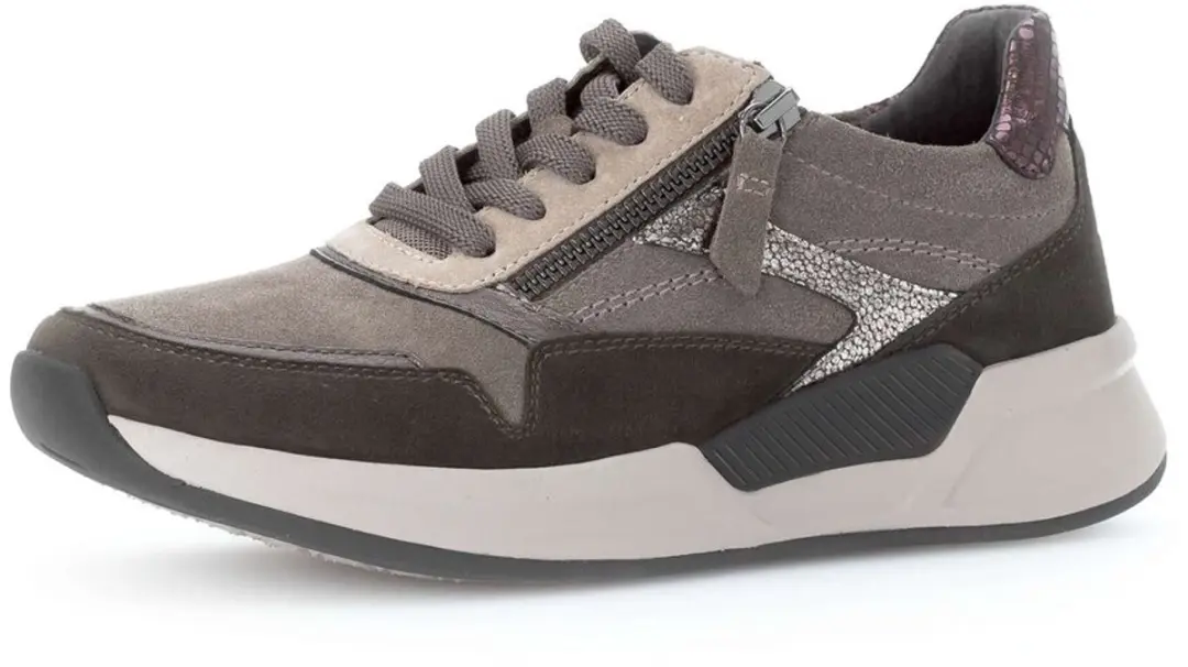 Gabor Rolling Soft Art 76.957 30 Dames Sneakers - Taupe - afbeelding 4 van 6