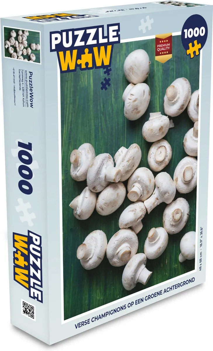 PuzzleWow Legpuzzel 1000 Stuks