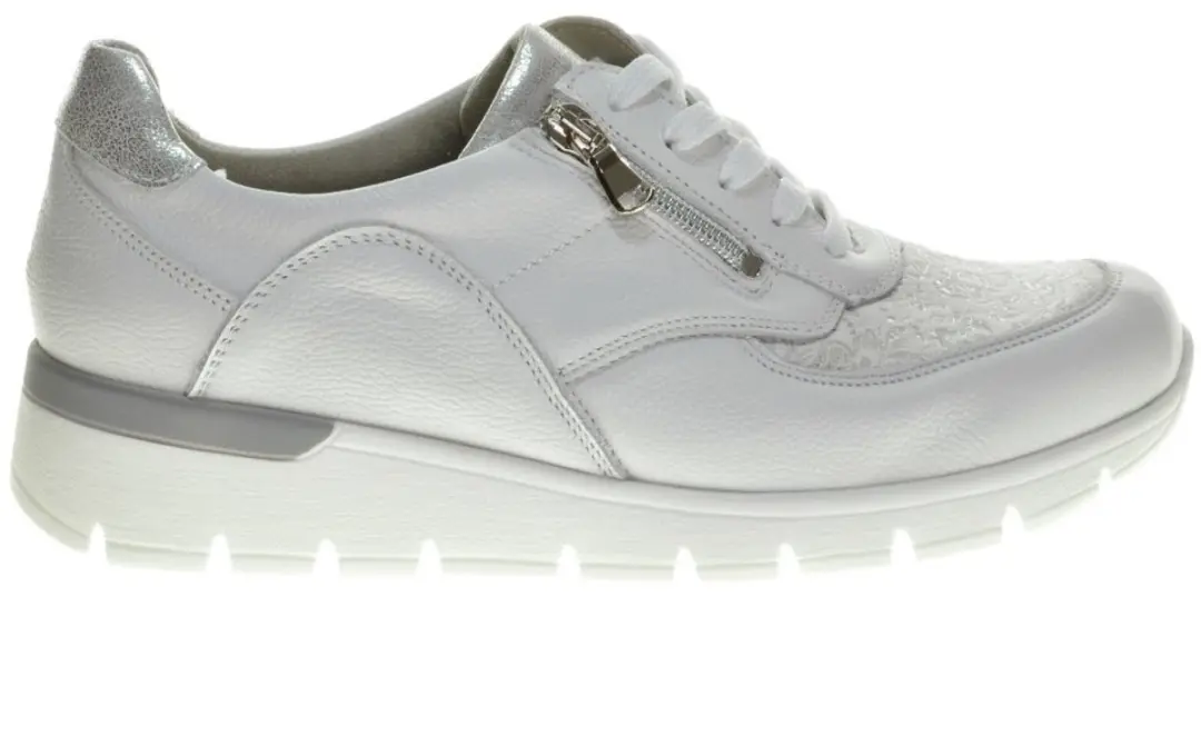 Witte Comfortschoenen Waldlaufer K-wijdte maat 37