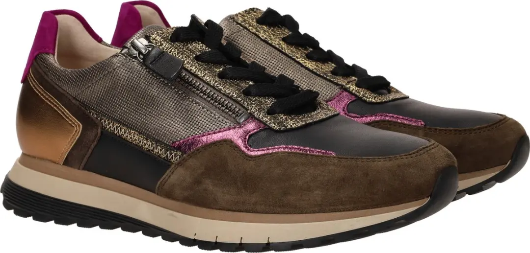 Gabor 378 Dames Sneakers - Zwart - afbeelding 4 van 6