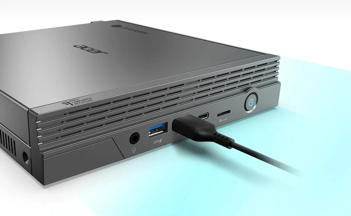 Acer Chromebox CXI5 i5428 Mini PC - Core i5 - 8GB RAM - 256GB SSD - Zilver