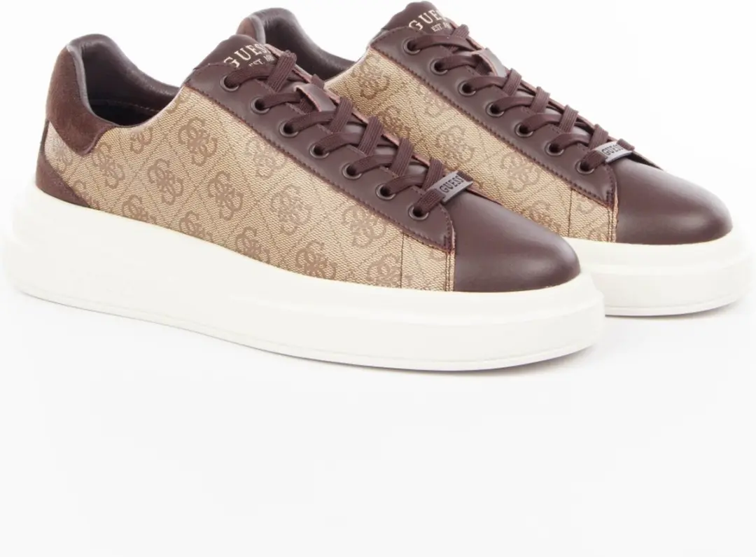 GUESS Trainer Elba Logo 4G - Bruin - Maat 41 - afbeelding 3 van 6