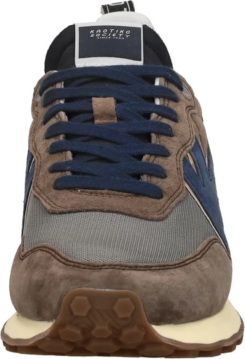 Kaotiko Nara Sneakers Laag - Donkerbruin - 42 - afbeelding 3 van 6