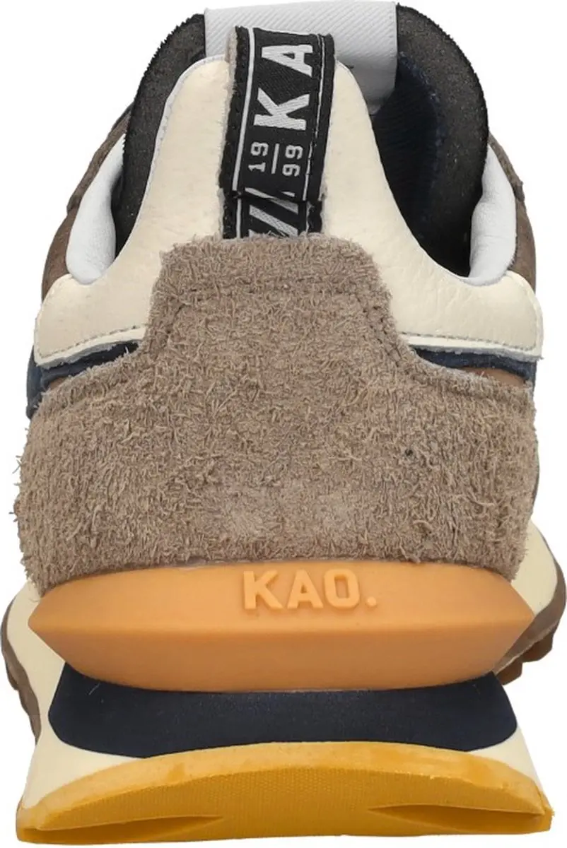 Kaotiko Nara Sneakers Laag - Donkerbruin - 42 - afbeelding 6 van 6