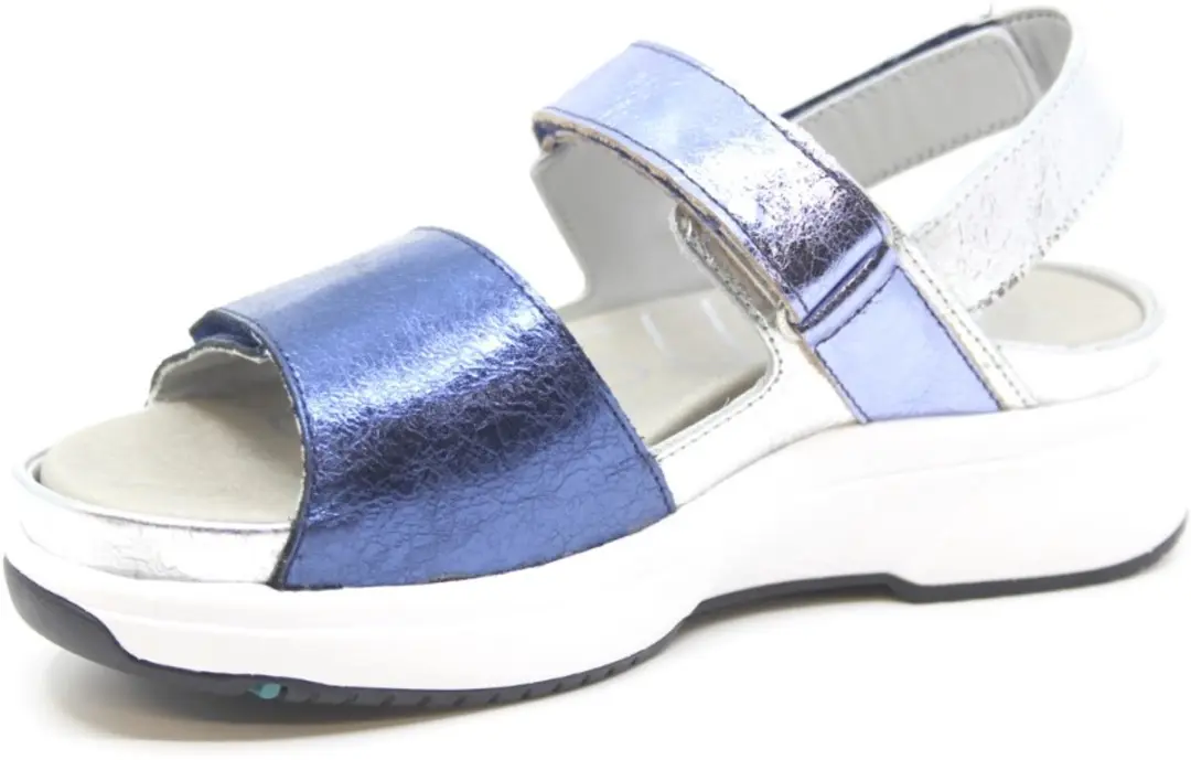 Xsensible Aruba Dames Sandalen - Maat 38 - Blauw - afbeelding 3 van 6