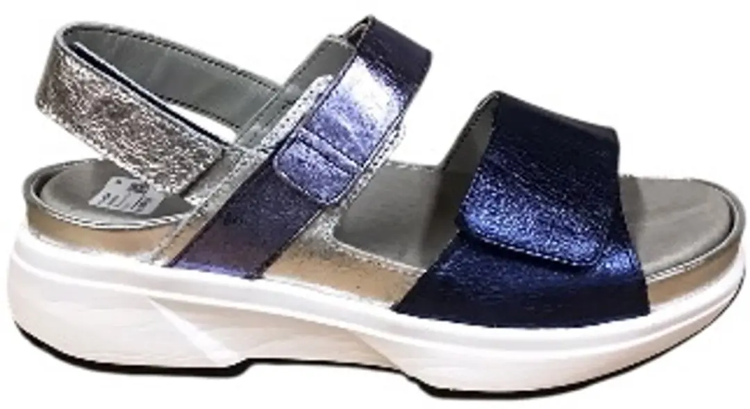 Xsensible Aruba Dames Sandalen - Maat 38 - Blauw - afbeelding 6 van 6