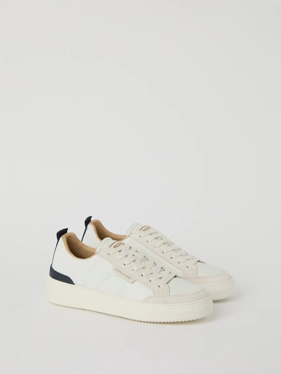 Björn Borg Breakpoint Heren Sneakers - Wit/Beige - afbeelding 2 van 6