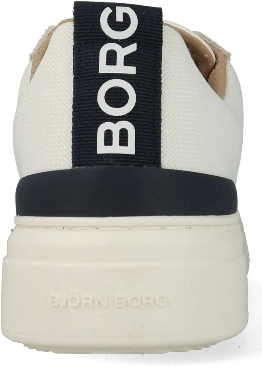 Björn Borg Breakpoint Heren Sneakers - Wit/Beige - afbeelding 5 van 6