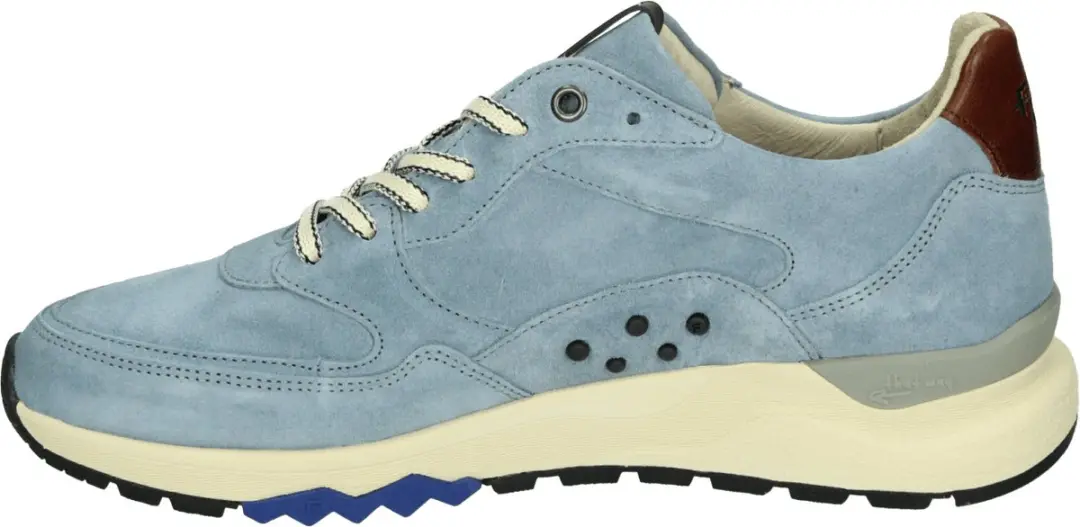 Floris van Bommel DETREENER02.02 Lage Sneakers - Blauw 45.5 - afbeelding 6 van 6