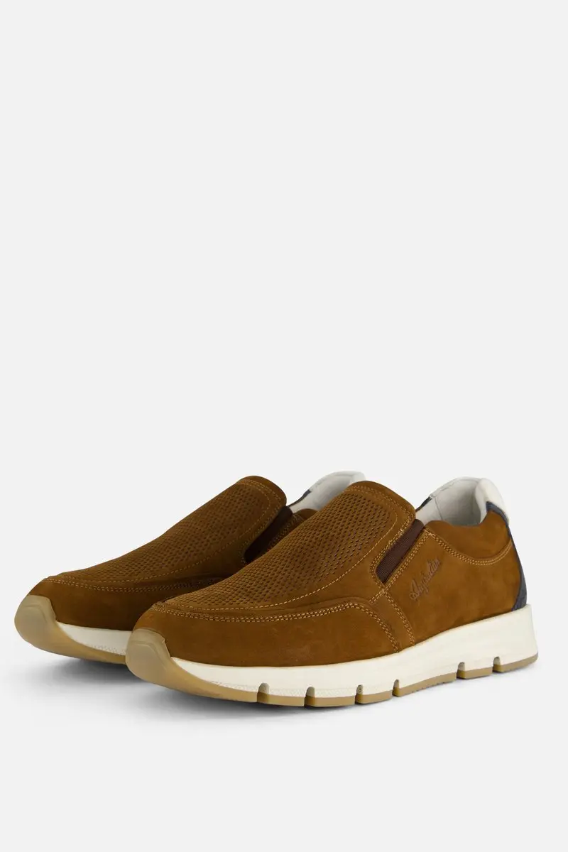 Australian Eagle Instappers Cognac Nubuck