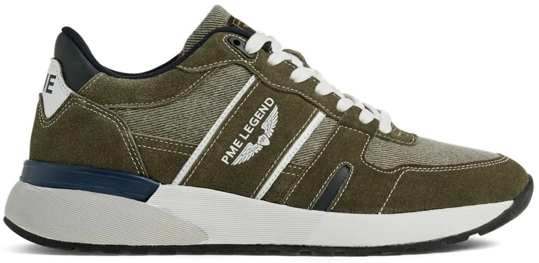 PME Legend Jet Lifter Heren Sneakers - Groen - Maat 44 - afbeelding 3 van 6