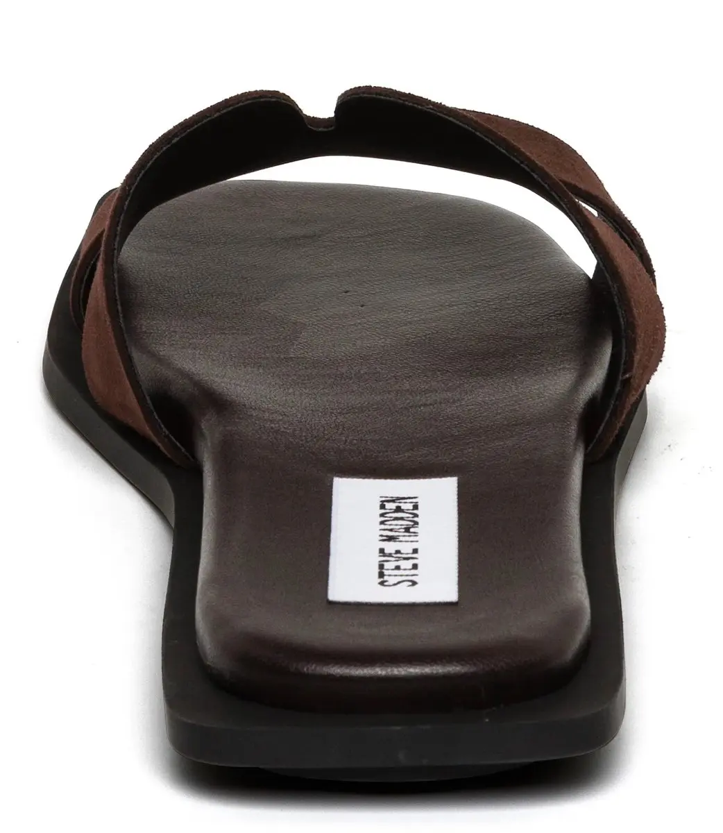 Steve Madden Sofia Damessandalen - 41 - Dark Brown Suede - afbeelding 4 van 6