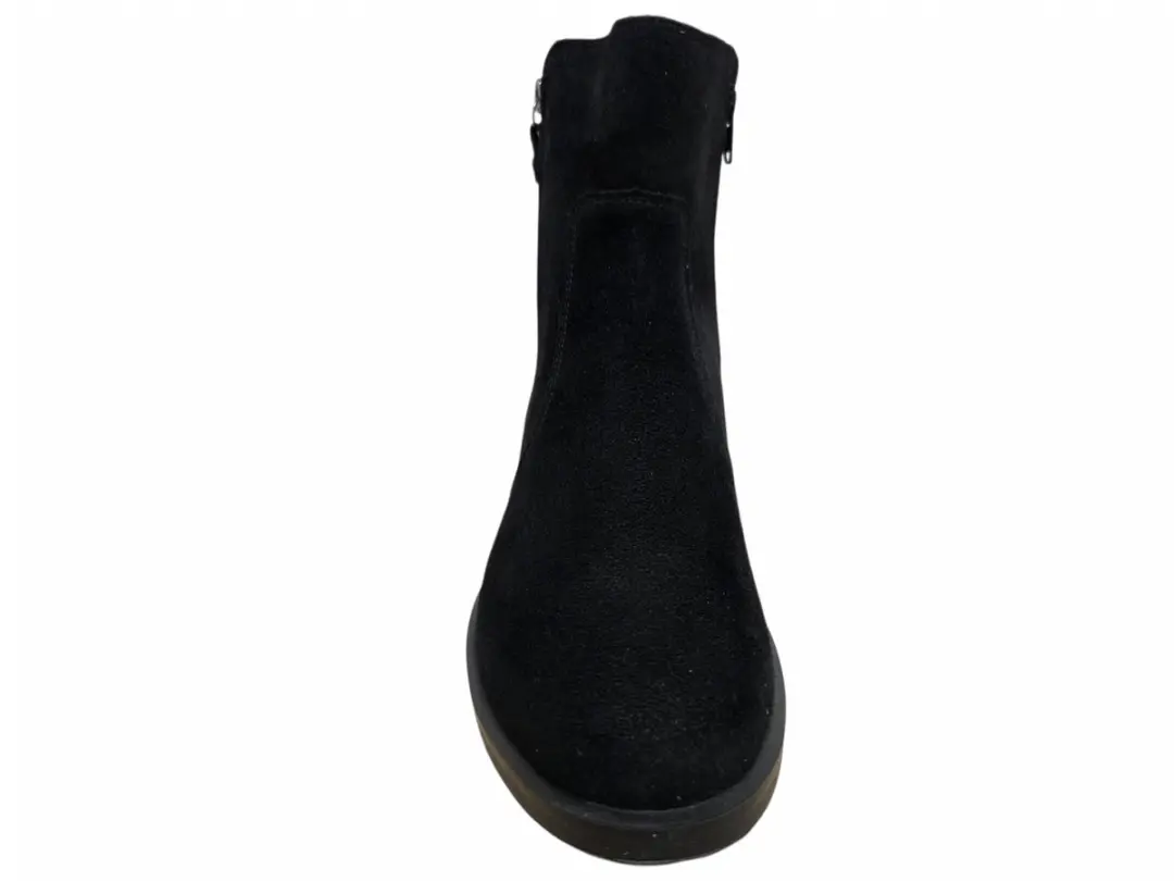 Hartjes 172.1315/30 Enkellaarzen - Zwart Suede - 39