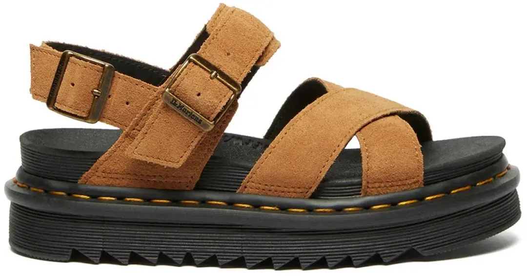 Dr. Martens Voss II Sandalen - Bruin Suede - EU 40 - afbeelding 4 van 6