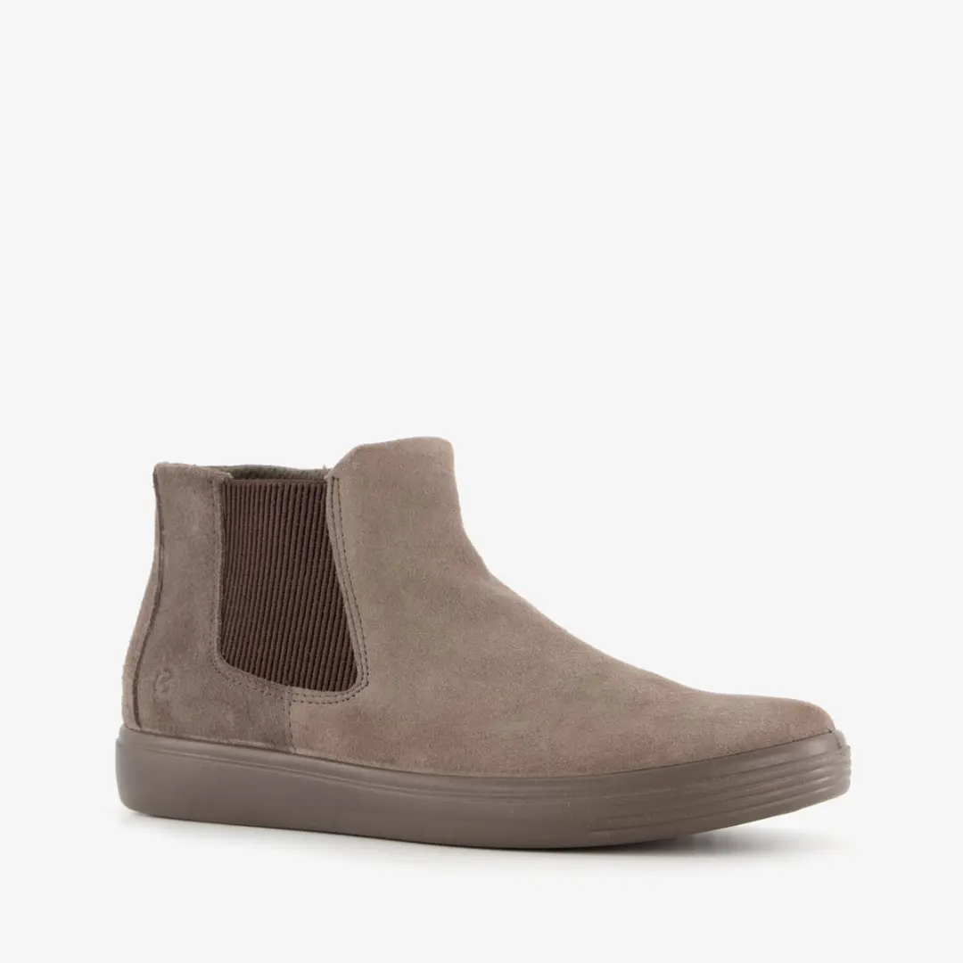 ECCO Classic suède dames Chelsea boots taupe
