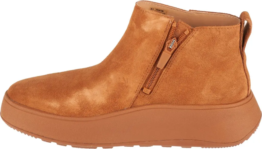 FitFlop F-mode Suede Flatform Laarzen - Oranje - EU 39