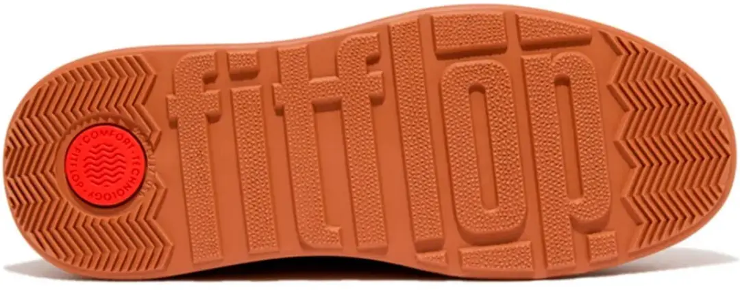 FitFlop F-mode Suede Flatform Laarzen - Oranje - EU 39