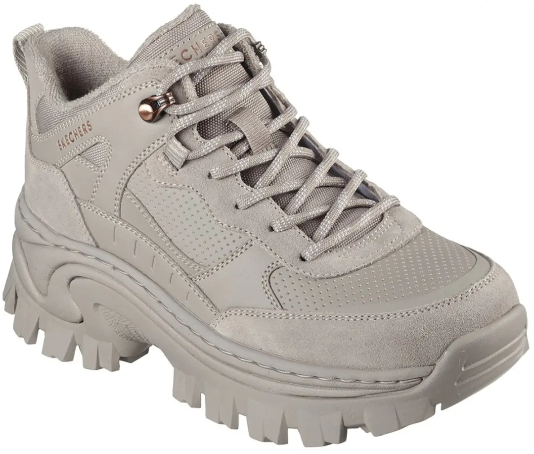 SKECHERS HI-RYZE KEWL AVE Skechers Dames Sneakers Beige Maat 35,5 Model 177240-T