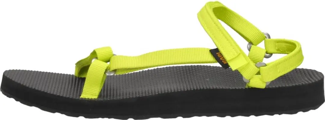 Teva Original Universal Slim Sandalen - Maat 36 - Zwart/Geel