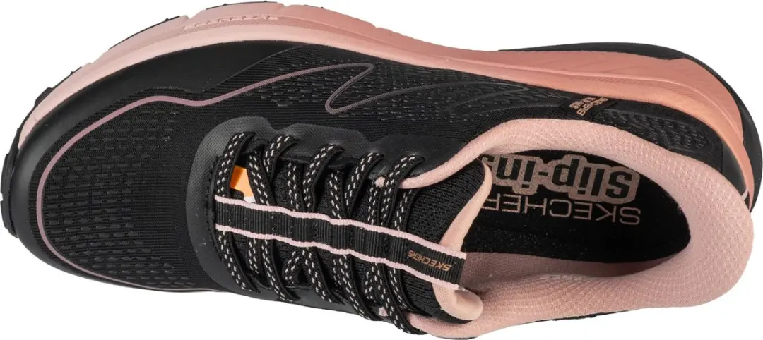 Skechers Switch Back Wandelsneakers Dames 39 - Black Pink - afbeelding 6 van 6