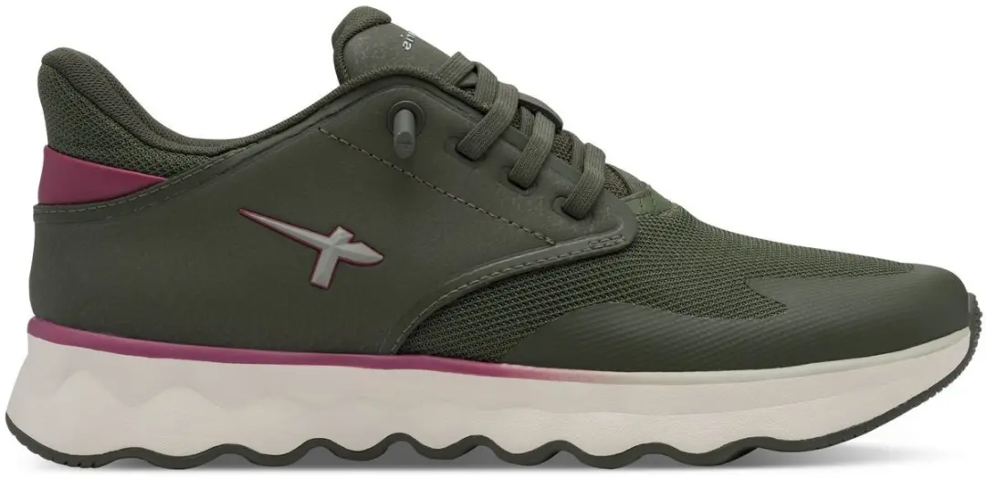 Tamaris Sneakers groen Synthetisch