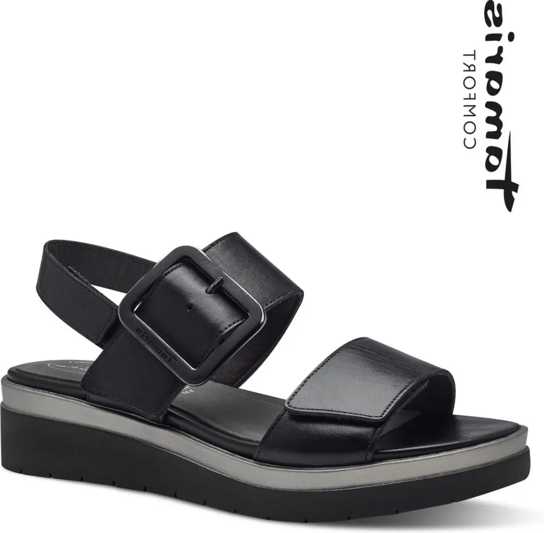 Tamaris COMFORT Dames Sandaaltje 8-88706-42 098 Wide Fit Maat: 38 EU